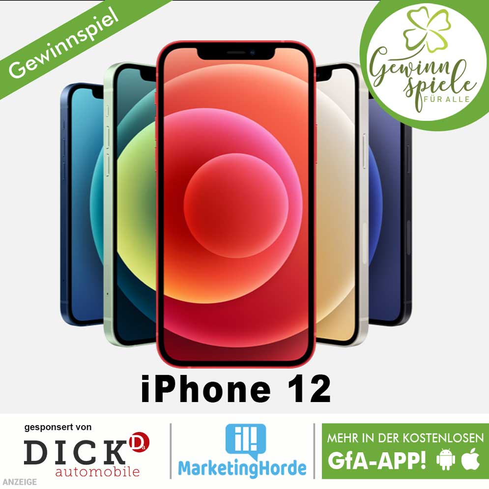 Apple iPhone 12 Gewinnspiel